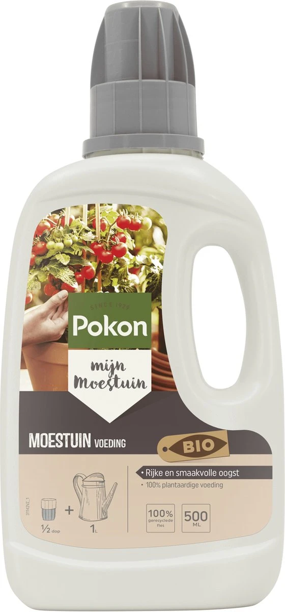 Pokon Bio Moestuinvoeding - 500ml - Plantenvoeding - 14ml Per 1l Water 8 Pokon Bio Moestuinvoeding - 500ml - Plantenvoeding - 14ml Per 1l Water - Afbeelding 8