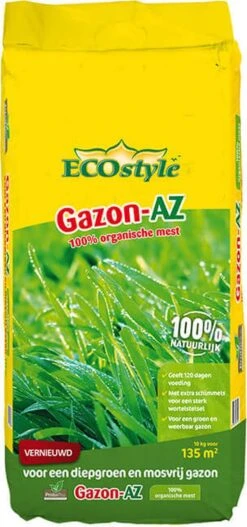 ECOstyle Gazon AZ Organische Gazonmest – Voor Diepgroen En Sterk Gazon – Geeft Tot 120 Dagen Voeding – Werkt Tegen Mos - 30 M² - 2 KG 18 ECOstyle Gazon AZ Organische Gazonmest – Voor Diepgroen En Sterk Gazon – Geeft Tot 120 Dagen Voeding – Werkt Tegen Mos - 30 M² - 2 KG -Tuinwinkel Voor Buitenartikelen 562x1200