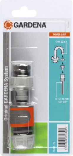 Gardena Koppeling Set Snelaansluitstukken Kraanstuk, Slangstuk En Draadadapter 4078500010269 -Tuinwinkel Voor Buitenartikelen 567x1200