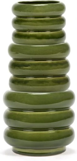 Serax Bloempot-Sierpot Groen D 14.5 Cm H 12,5 Cm -Tuinwinkel Voor Buitenartikelen 578x1200 3