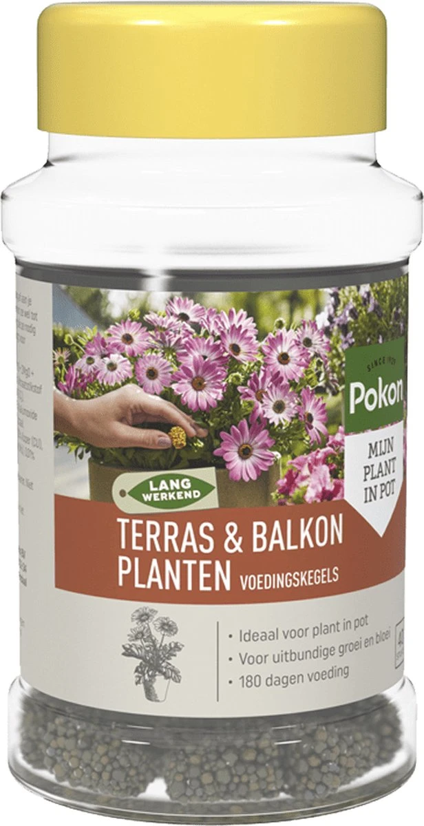 Pokon Voedingskegels Voor Terras- & Balkonplanten - 40 Stuks - 180 Dagen Voeding - Plantenvoeding 7 Pokon Voedingskegels Voor Terras- & Balkonplanten - 40 Stuks - 180 Dagen Voeding - Plantenvoeding - Afbeelding 7
