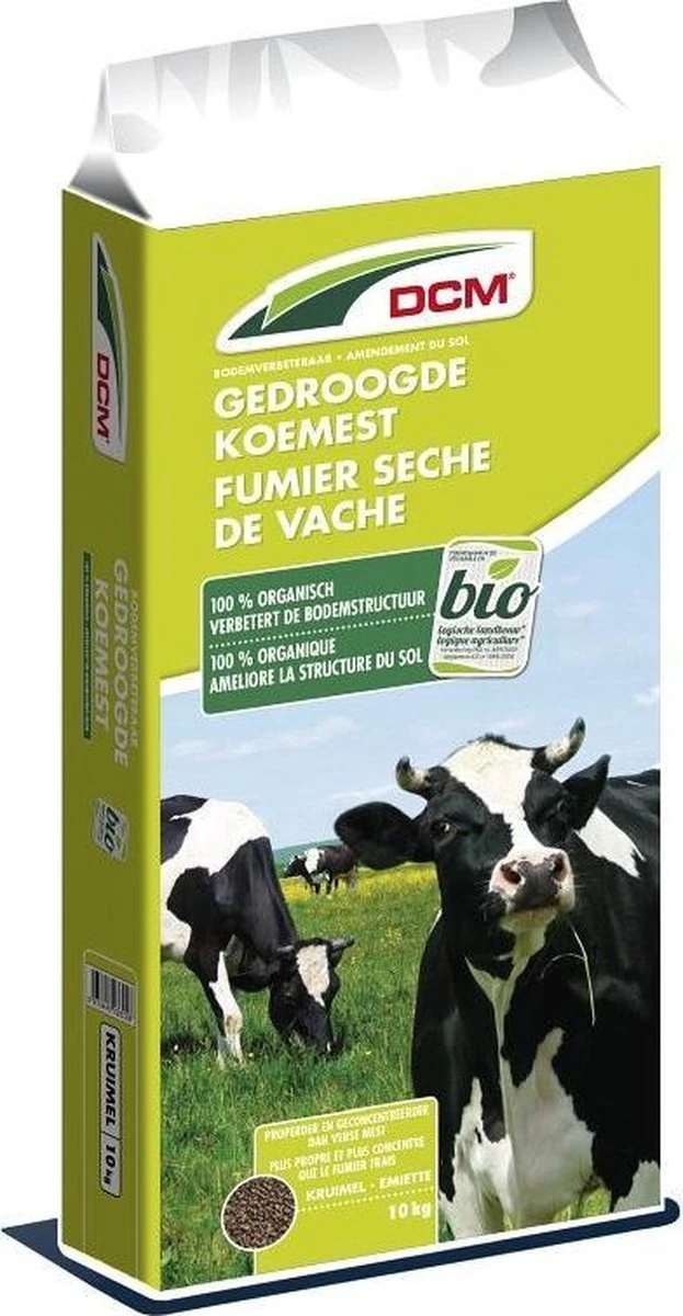DCM Gedroogde Koemestkorrels 10 Kg 2 DCM Gedroogde Koemestkorrels 10 Kg - Afbeelding 2
