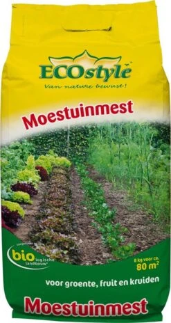 ECOStyle Moestuinmest Voor Eetbare Gewassen - Voor Fruit En Moestuin - Rijk Aan Kalium - 120 Dagen Voeding - 80 M² - 8 KG -Tuinwinkel Voor Buitenartikelen 639x1200 3