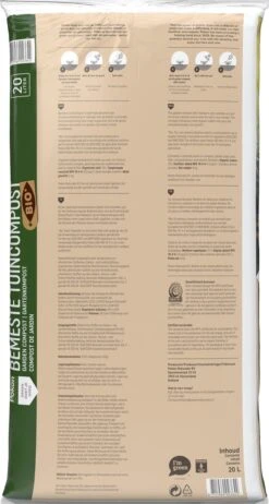 Pokon Bio Bemeste Tuincompost - 20l - Bodemverbeteraar - Geschikt Voor Ophoging En Aanplanten -Tuinwinkel Voor Buitenartikelen 642x1200 1