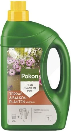 Pokon Terras & Balkonplanten Voeding - 1l - Plantenvoeding - 20ml Per 1L Water 9 Pokon Terras & Balkonplanten Voeding - 1l - Plantenvoeding - 20ml Per 1L Water -Tuinwinkel Voor Buitenartikelen 653x1200