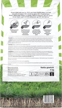 Pokon Gazon Revolutie - 4kg - Gazonmest / Graszaad / Bodemverbeteraar - Geschikt Voor 80m² - Binnen 15 Dagen Resultaat 10 Pokon Gazon Revolutie - 4kg - Gazonmest / Graszaad / Bodemverbeteraar - Geschikt Voor 80m² - Binnen 15 Dagen Resultaat -Tuinwinkel Voor Buitenartikelen 693x1200