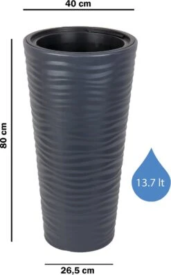 Lange Bloempot L Vaas Wit 80cm Plantenbak Voor Aan Deur Binnen Buiten -Tuinwinkel Voor Buitenartikelen 749x1200