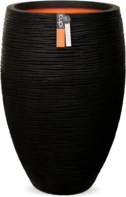 Capi Europe - Vaas Elegant Deluxe Rib NL - 40x60 - Zwart - Voor Binnen En Buiten - KBLR1131 36 Capi Europe - Vaas Elegant Deluxe Rib NL - 40x60 - Zwart - Voor Binnen En Buiten - KBLR1131 -Tuinwinkel Voor Buitenartikelen 768x1200 3