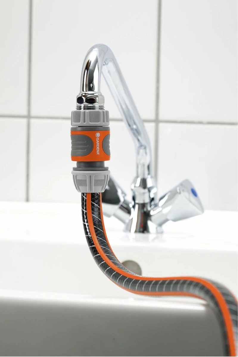 Gardena Adapter Draadadapter Perlator Zachte Bruisstraal M22 2 Gardena Adapter Draadadapter Perlator Zachte Bruisstraal M22 - Afbeelding 2