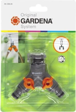 GARDENA 2-weg Ventiel 26,5 Mm (G 3/4"), 21 Mm (G 1/2") -Tuinwinkel Voor Buitenartikelen 814x1200