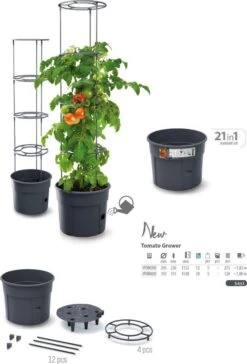 TOMATENPOT VOOR HET KWEKEN VAN TOMATEN PROSPERPLAST 28L -Tuinwinkel Voor Buitenartikelen 815x1200