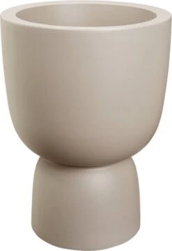Elho Pure Coupe 35 - Bloempot Voor Binnen & Buiten - Ø 34.9 X H 49.0 Cm - Beige/Balanced Beige -Tuinwinkel Voor Buitenartikelen 820x1200 4