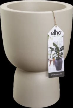 Elho Pure Coupe 41 - Bloempot Voor Binnen & Buiten - Ø 41.3 X H 57.9 Cm - Beige/Balanced Beige -Tuinwinkel Voor Buitenartikelen 820x1200 6