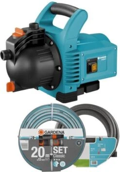 GARDENA - Classic Besproeiingspomp 3000/4 Compleet - Waterpomp - Incl. 3.5 M Aanzuigslang En 20 M Slang -Tuinwinkel Voor Buitenartikelen 843x1200 1
