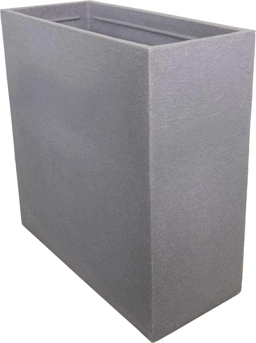 4gardenz® Stone Rechthoekige Bloembak Voor Buiten - 60x60x26cm - Lichtgrijs 7 4gardenz® Stone Rechthoekige Bloembak Voor Buiten - 60x60x26cm - Lichtgrijs - Afbeelding 7