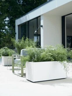 Elho Vivo Matt Finish Lang Wielen 90 - Grote Staande Plantenbak Voor Binnen & Buiten - Gemaakt Van Gereycled Plastic - L 39 X W 88 X H 41 Cm - Zwart -Tuinwinkel Voor Buitenartikelen 900x1200 18