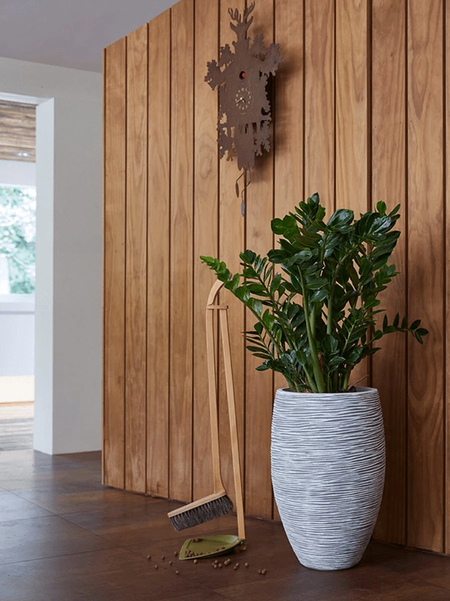 Capi Europe - Vaas Elegant Deluxe Rib NL - 45x72 - Ivoor - Voor Binnen En Buiten - KOFI1138 3 Capi Europe - Vaas Elegant Deluxe Rib NL - 45x72 - Ivoor - Voor Binnen En Buiten - KOFI1138 - Afbeelding 3