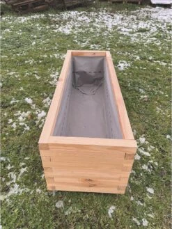 AMISHOUT - Plantenbak Van Balkjes 120x40x40 Cm - Natuural 5 AMISHOUT - Plantenbak Van Balkjes 120x40x40 Cm - Natuural -Tuinwinkel Voor Buitenartikelen 902x1200 8