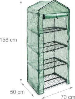 Relaxdays Kas Met Folie Voor In De Tuin Of Op Het Balkon - Tuinkas - Broeikas - Kweekkas - 4 -Tuinwinkel Voor Buitenartikelen 916x1200 1