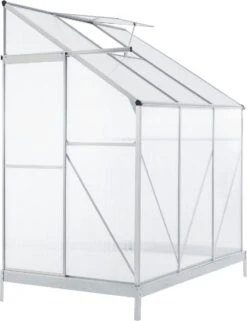Aluminium Zijkas Kweekkas Wandkas, Broeikas Kas -Tuinwinkel Voor Buitenartikelen 924x1200 4