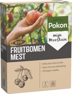 Pokon Bio Fruitbomen Mest - 1kg - Meststof (biologisch) - 120 Dagen Voeding