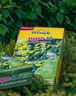 ECOstyle Hagen-AZ Organische Haag Meststof - Tuinmest Voor Diepgroen Blad - Nieuwe & Bestaande Beplanting - 30 M Haag - 1,6 KG -Tuinwinkel Voor Buitenartikelen 959x1200 9